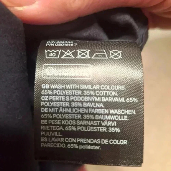 H&M Slim Button Down Size Medium EUC - Picture 4 of 4